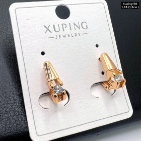 Сережки Xuping18К 19469 (1,3 см.)